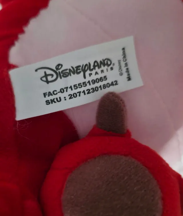 Peluche Stitch Rojo 25 cm