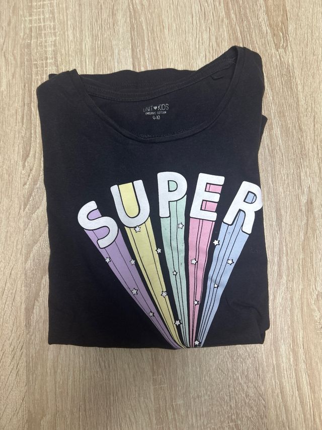 2 Camisetas UNIT KIDS Verdes y Negras