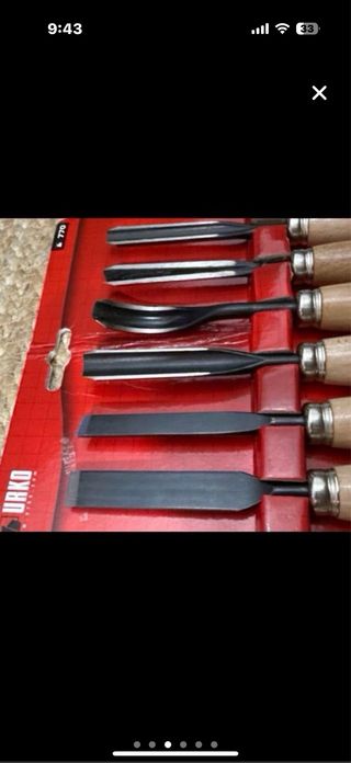 Gubias URKO 141mm (Set 6 piezas)