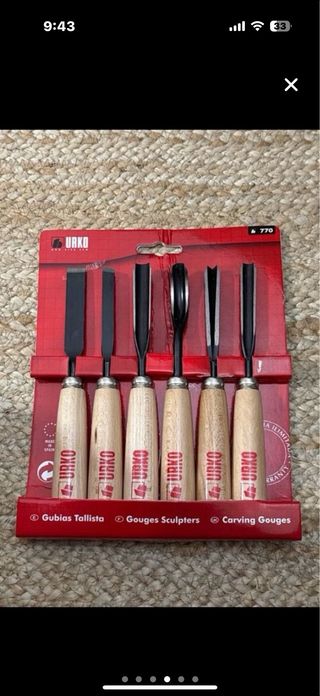 Gubias URKO 141mm (Set 6 piezas)