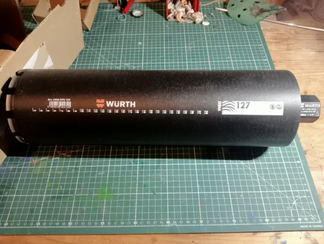 Corona perforadora Wurth 127mm