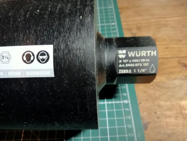 Corona perforadora Wurth 127mm