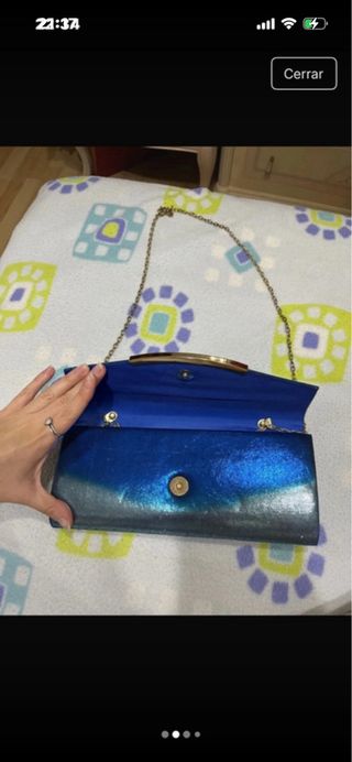 Falda Stradivarius Talla M, Top elegante y Bolso