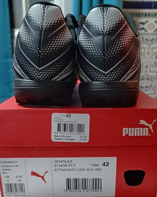 Botas de fútbol sala Puma Talla 42