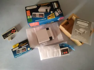 Nintendo Classic Mini Controller y Adaptador