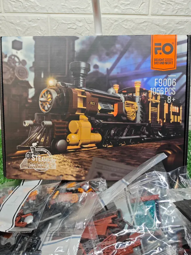 Tren de construcción 1159 piezas