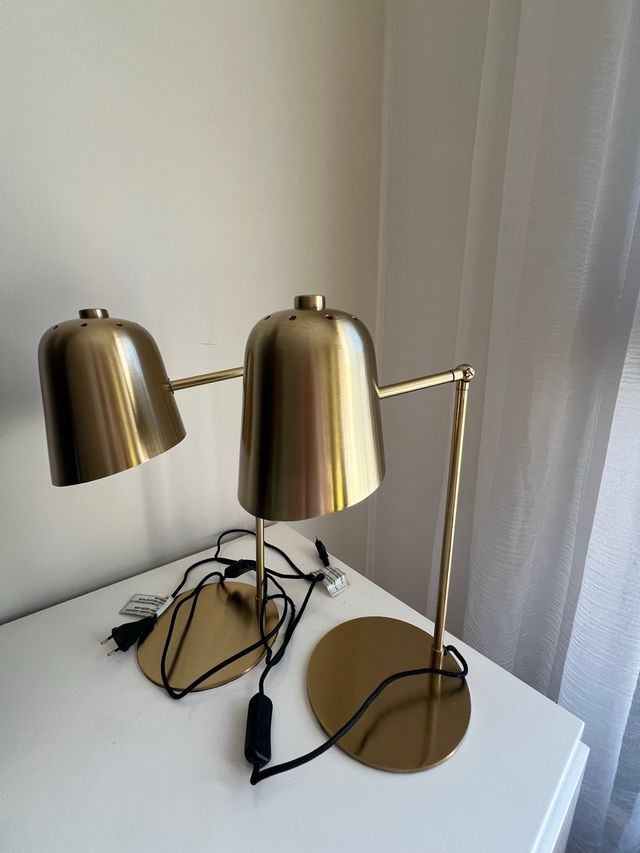 Lámparas KARE Design Doradas (2 unidades)