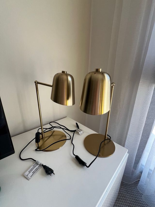 Lámparas KARE Design Doradas (2 unidades)