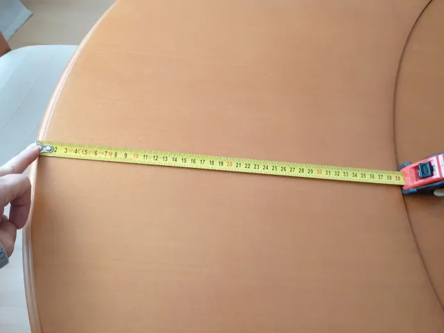 Mesa y 6 Sillas Comedor Madera cerezo