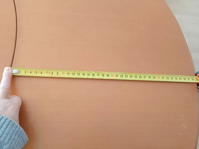 Mesa y 6 Sillas Comedor Madera cerezo