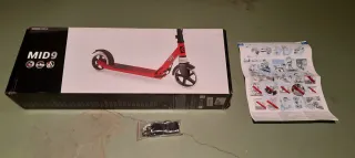 Patinete Oxelo Mid9 rojo