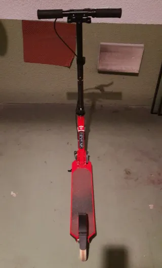 Patinete Oxelo Mid9 rojo