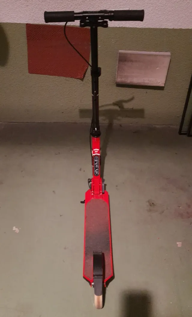 Patinete Oxelo Mid9 rojo