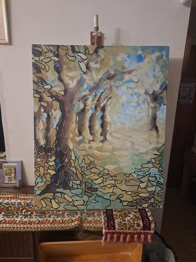 Cuadro Postimpresionismo Otoño