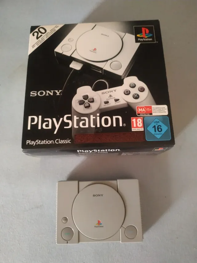 Sony PlayStation Classic Blanca