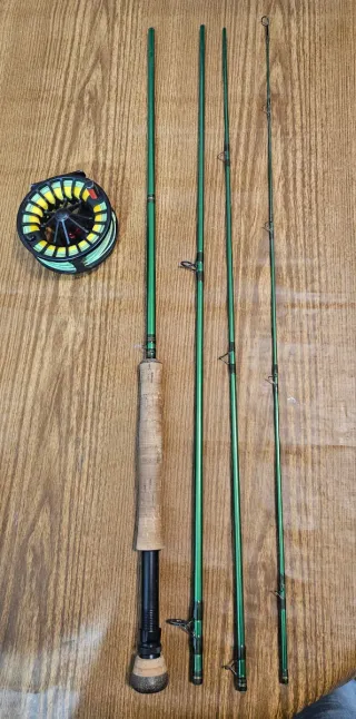 Canna da pesca a mosca Redington + mulinello