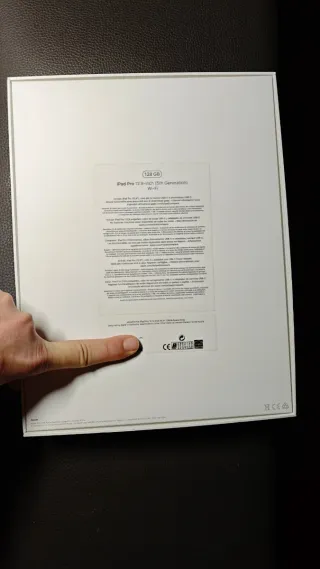 iPad Pro 12.9 5ª Gen M1 128GB Space Gray