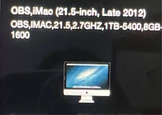 Apple iMac Plata/Blanco 21,5