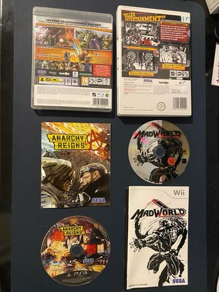 Lote Anarchy Reigns / MadWorld PS3 / Wii