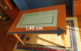 Mesa de 140x90 extensible.Recoger