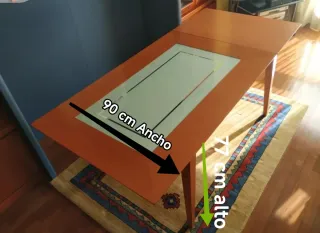 Mesa de 140x90 extensible.Recoger