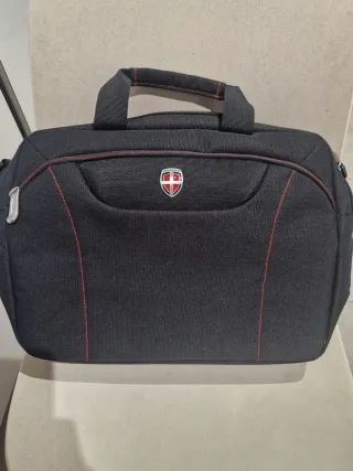 Maletín Ellehammer negro y rojo