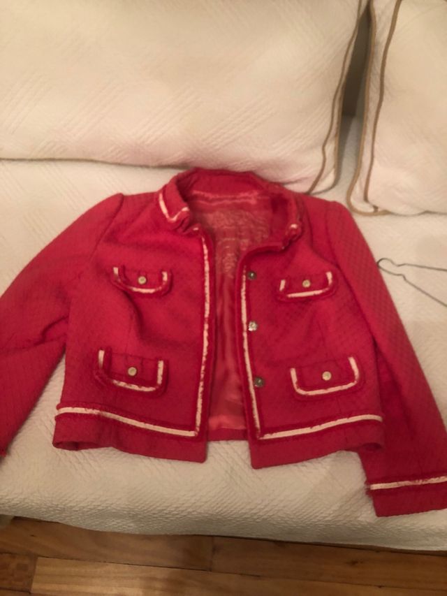 Chaqueta Carolina Herrera RosaTalla 14