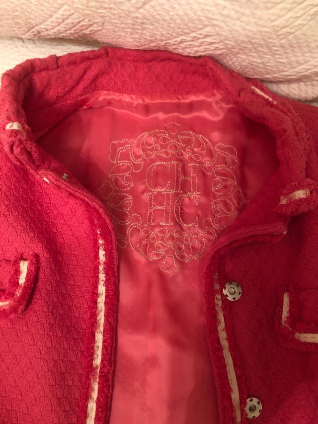 Chaqueta Carolina Herrera RosaTalla 14