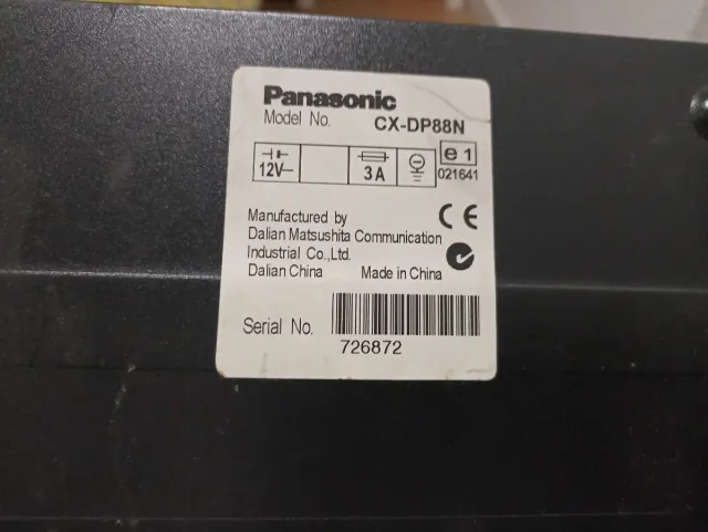 Radio cassette Coche Panasonic con Cargador CD