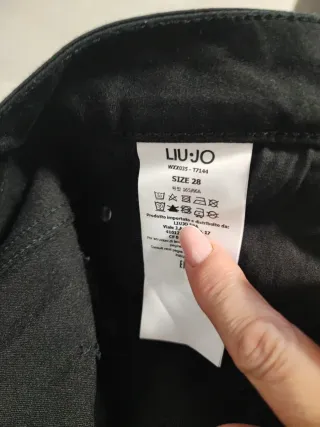 Liu Jo Jeans Neri Elastici Eleganti