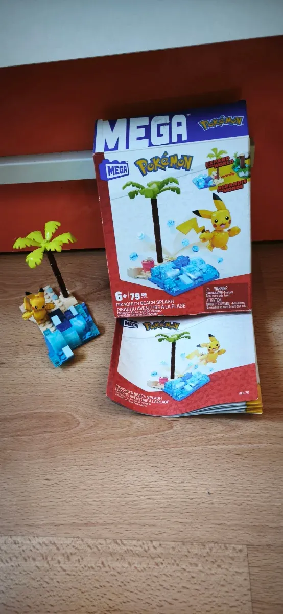 Mega Construx Pokémon Pikachu Aventura Playa