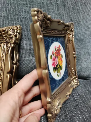 4 Quadri Smaltati ad Olio