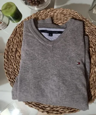 Lote 2 maglioni Tommy Hilfiger Blu Taglia L