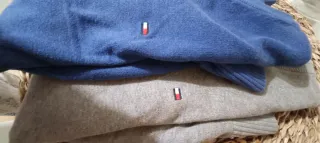 Lote 2 maglioni Tommy Hilfiger Blu Taglia L