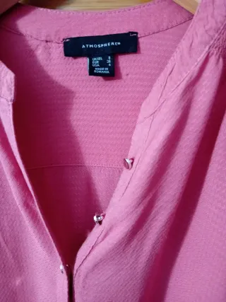 Blusa Stradivarius Rosa Talla M