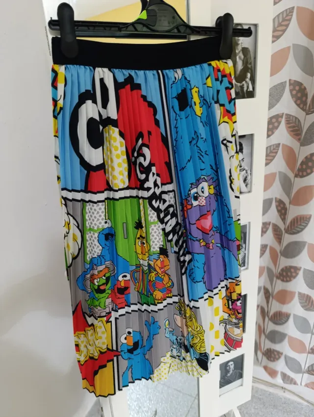 Falda Cookie Monster Talla M