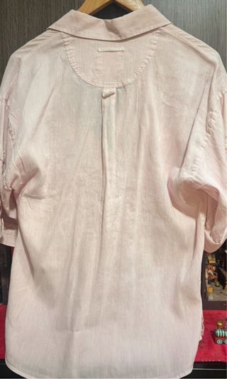 Camisa Massimo Dutti rayas rosa