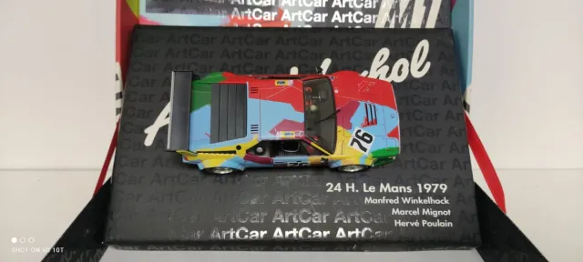 BMW M1 Art Car Le Mans 1979 Warhol
