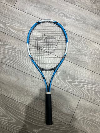 Raqueta Tenis Artengo Azul y Blanca