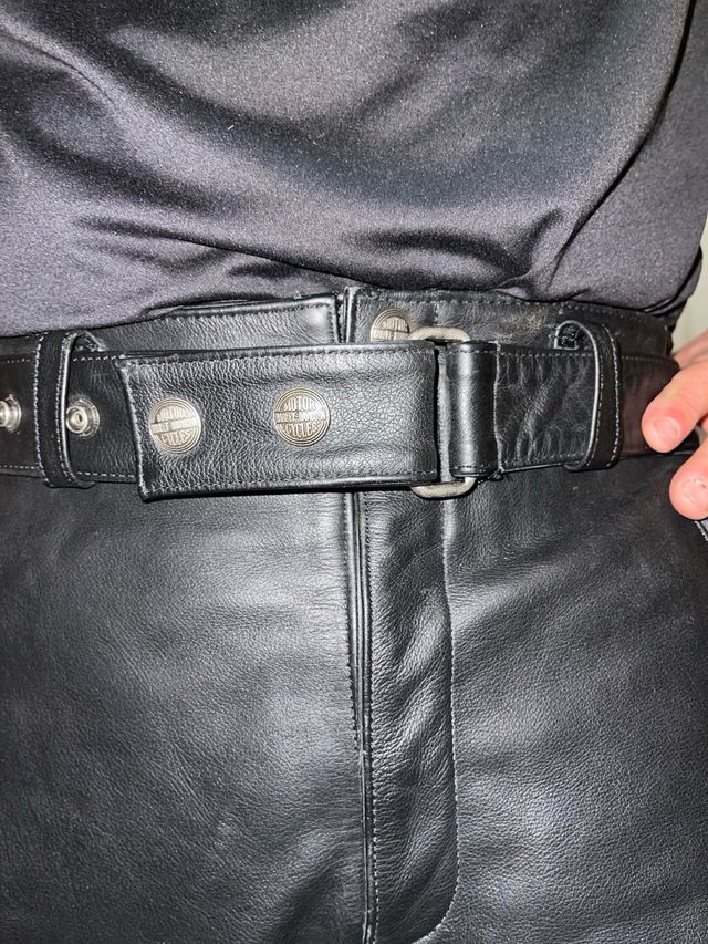 Traje de cuero Harley Davidson