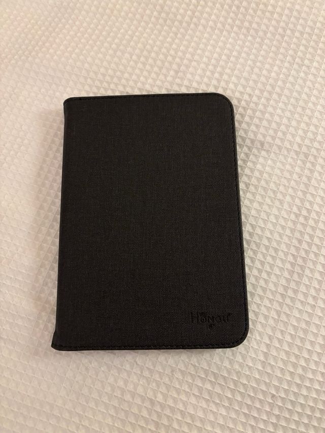 Funda para ebook gris y negra