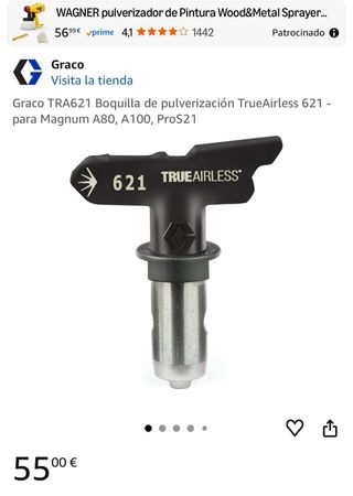 Boquilla Graco TrueAirless 621