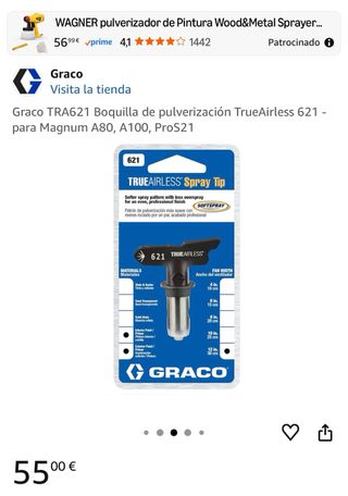 Boquilla Graco TrueAirless 621