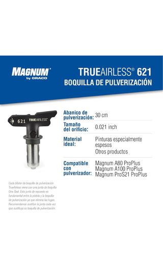 Boquilla Graco TrueAirless 621