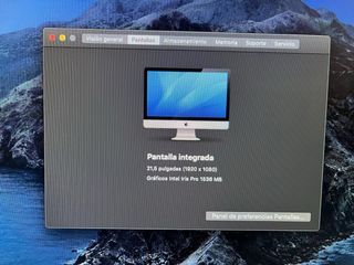 iMac 2013 Apple Plata/Negro