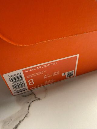 Nike Air Zoom TR1 Negras Nuevas