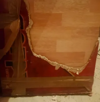 Suelo cerámica  parquet 45x45cm