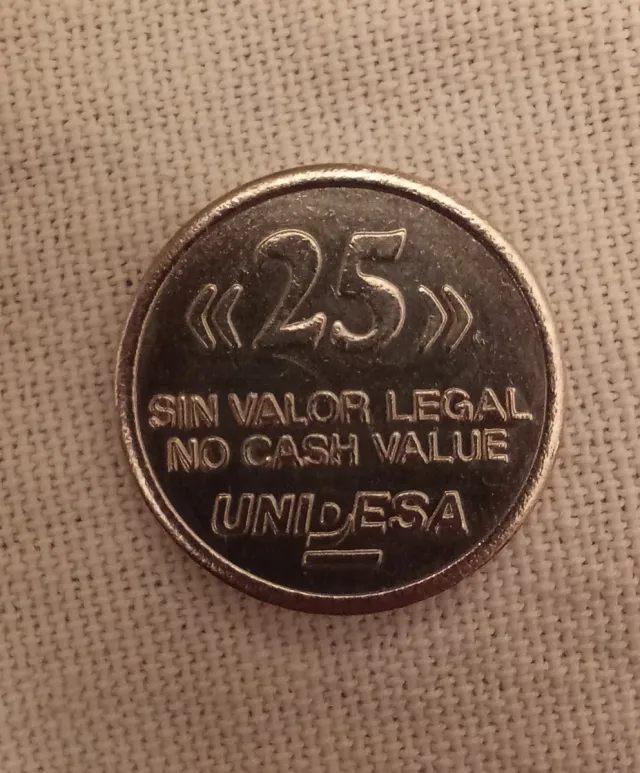 Ficha de juego CIRSA