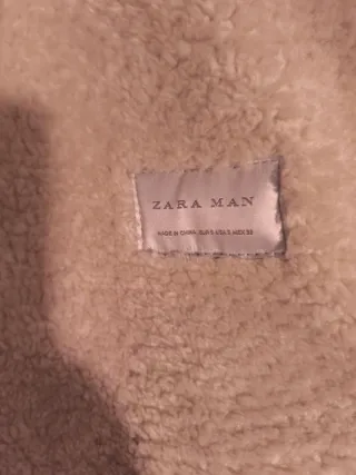 Abrigo Zara Hombre Gris