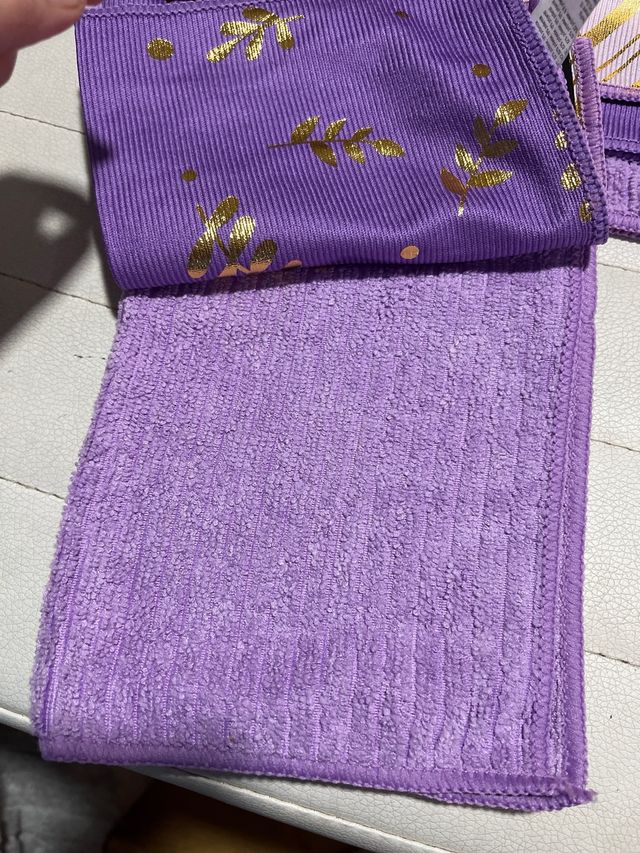 Paños de microfibra decorados (Set de 3) Lote de 9